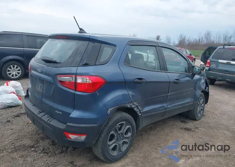 2021 Ford Ecosport S from USA, damaged, VIN MAJ6S3FL1MC418133